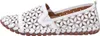 Gemini Damen Slipper Leder Mokassin floral Blumen Cutouts Produktbild-Vorschau 25