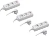 Meister Steckdosenleiste 3-fach 3 Stück 5 m Kabel weiß IP20 Produktbild-Vorschau 1