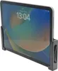 A tablet is mounted on a wall holder. Produktbild-Vorschau