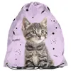 Katze Schulranzen Ergonomisch 8-teilig schulrazen set Produktbild-Vorschau 8