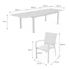 sweeek - Ausziehbarer Tisch 200/300 cm, 8 Sitze - Anthrazit Produktbild-Vorschau 8