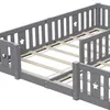 INONEFT Bodembed 180x200 cm voor 2 kinderen, kinderbed van Productafbeelding-voorbeeld 7