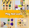Montessori Busy Board Activity Board ab 1 Jahr Montessori Produktbild-Vorschau 3