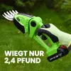 Akku Rasenschere & Strauchschere 2in1, kabellos, SK5 Stahl, Produktbild-Vorschau 2