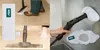 Collage of images showing microfiber cloths for a steam cleaner being used on floors and a wall. Anteprima dell’immagine prodotto