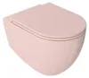 Isvea INFINITY WC-Sitz SLIM, Soft Close, Easy Take, Rosa Produktbild-Vorschau 2