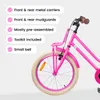 vidaXL Kinderfahrrad 20 Zoll für 6-11 Jahre alt Dunkelrosa Produktbild-Vorschau 6