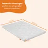 Materac do kojca 75x100x5 cm, dla dzieci, z pokrowcem Podgląd zdjęcia produktu 9