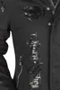 Rock Rebel by EMP Damen schwarze Winterjacke mit Produktbild-Vorschau 3