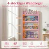Étagère pour enfants COSTWAY, étagère pour enfants à 4 Voir les images du produit 4