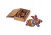 Holzpuzzle ECO FLUFFY KANINCHEN A4 PuzA4-01744 Náhled obrázku produktu 3