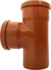 KG T-Stück DN 160/110 87° PVC-U Verbinder | mit Dichtung | Produktbild-Vorschau 3