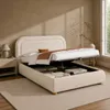 Boxspringbed 140 x 190 cm met hydraulische opbergruimte, Productafbeelding-voorbeeld 1