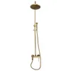 A shower system with a rain shower head and handheld shower. Podgląd zdjęcia produktu