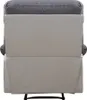 Poltrona relax "Lincoln"- Bianco/ Grigio chiaro Anteprima dell’immagine prodotto 5