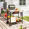 Outsunny Grillwagen 3-Etagen Servierwagen mit Arbeitsfläche Produktbild-Vorschau 8