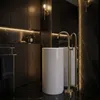 Rea Vloeren Wastafelkraan Lungo Brush Gold Productafbeelding-voorbeeld 4