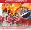 LZQ 15m Feuerfeste Alu-Rettungsleiter – Faltbare Produktbild-Vorschau 5