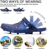 Herren Clogs Rutschfeste Wasserschuhe mit Verstellbarem Produktbild-Vorschau 3