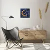 Wanduhr - Quadrat - Glasuhr - Mädchen auf der Mond - Produktbild-Vorschau 6