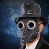 Maska morového doktora, černá maska na Halloween, karneval Náhled obrázku produktu 6