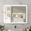 HOMCOM Badspiegel mit Beleuchtung 90x70 cm LED Spiegel mit Produktbild-Vorschau 2