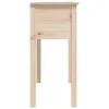 Tavolo consolle 70x35x75 cm in legno di pino massiccio Anteprima dell’immagine prodotto 8