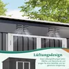 Gartenhaus Geräteschuppen Gerätehaus Metall Lagerschuppen Produktbild-Vorschau 4
