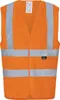 VIZWELL Warnschutz Weste VWE 03 Gr. XL orange Produktbild-Vorschau 1