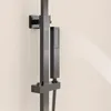 CALEA - Deszczownica z baterią termostatyczną - Gun Metal Podgląd zdjęcia produktu 8