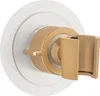 WENKO Duschkopfhalter 360° Gold, Befestigen ohne Bohren Produktbild-Vorschau 1