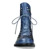 Laura Vita Lara Vita Sommerstiefel Schnürstiefel Blau Produktbild-Vorschau 6