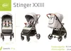 4Baby | Kočík - Kočík Buggy - Svetlosivý - s polohovaním do Náhľad obrázku produktu 3