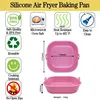 Heißluftfritteuse, Airfryer Silikonform, Air Fryer Silicone Produktbild-Vorschau 2