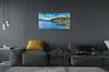 Glasbilder 120x60 Wandkunst Spanien Meerküste Berge Produktbild-Vorschau 4
