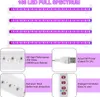 A collage of images showing LED grow lights and their features. Produktbild-Vorschau