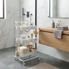 Carrello Relaxdays, 3 ripiani, carrello multiuso, per Anteprima dell’immagine prodotto 2