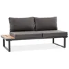 BEAUTYSOFA | MADISON Gartenlounge Ecksofa Dunkelgrau – Produktbild-Vorschau 10