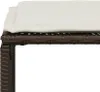 7-tlg. Garten-Essgruppe mit Kissen Braun Poly Rattan Produktbild-Vorschau 11