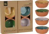 Mini casseruola, set di 4, 150 ml, vari colori, terracotta Anteprima dell’immagine prodotto 18