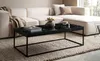 WOHNLING Couchtisch 120x60x38 cm Schwarz Sofatisch in Produktbild-Vorschau 2