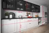 Cucina componibile "Elbing" 420 cm a estrazione totale Anteprima dell’immagine prodotto 1