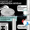 Doccia da giardino in acciaio inox V2A con 2 attacchi per Anteprima dell’immagine prodotto 4