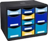 EXACOMPTA Schubladenbox STORE-BOX MULTI Bee Blue 11 Schübe Produktbild-Vorschau 5