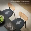 HOMCOM Esszimmerstühle 2er-Set Küchenstuhl mit Rückenlehne, Produktbild-Vorschau 7