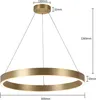 Lampa wisząca LED Midway złota 35W Ciepła biel 3850lm metal Podgląd zdjęcia produktu 5