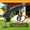 Ombrellone Izrielar 3,5 m grigio Ombrellone da giardino con Anteprima dell’immagine prodotto 7