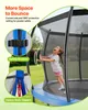 SucceBuy trampolino da esterno a terra 305 x 305 cm con Anteprima dell’immagine prodotto 3