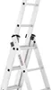Drabina aluminiowa uniwersalna wysuwana 3x11 HIGHER z opcją Podgląd zdjęcia produktu 5