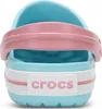 A close-up, front view of a Crocs clog. Produktbild-Vorschau